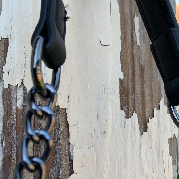 Kurt Geiger handbag crossbody metallic stripes black - Picture 10 of 16